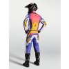 ALPINESTARS Motokrosový dres Fluid Drag 2027 – svetloorgovánová/modrá Iris/zlatá