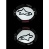 ALPINESTARS Kolenný slider GP Tech – biela/čierna