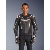 ALPINESTARS Kožená moto bunda GP Force V2 – čierna/biela