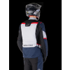 ALPINESTARS Nepremokavá moto bunda ST-1 Waterproof – tmavomodrá/čierna/jasná červená