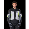 ALPINESTARS Nepremokavá moto bunda ST-1 Waterproof – ľadová sivá/čierna/žltá fluo
