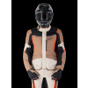 ALPINESTARS Nepremokavá moto bunda ST-1 Waterproof – tmavá kaki/piesková/čierna/červená fluo