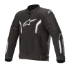 ALPINESTARS Textilná moto bunda AST V2 Air – čierna/biela