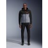 ALPINESTARS Ochranná moto mikina Chrome V2 Sport – čierna/sivá melírovaná/červená fluo