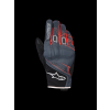 ALPINESTARS Nepremokavé moto rukavice Moblast Waterproof – čierna/antracitová/oranžová