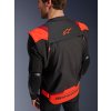 ALPINESTARS Modulárna priedušná moto bunda T-Stunt Air – čierna/červená fluo/tmavá červená