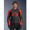 ALPINESTARS Modulárna priedušná moto bunda T-Stunt Air – čierna/červená fluo/tmavá červená