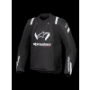 ALPINESTARS Modulárna priedušná moto bunda T-Stunt Air – čierna/biela