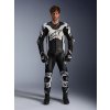 ALPINESTARS Kožená moto kombinéza GP Plus V4 Sprint 1-Piece – čierna/biela/červená fluo