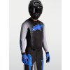 ALPINESTARS Motokrosový dres Supertech Hiten AFD 2027 – čierna/svetloorgovánová/modrá Blithe