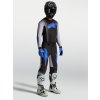 ALPINESTARS Motokrosový dres Supertech Hiten AFD 2027 – čierna/svetloorgovánová/modrá Blithe