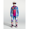 ALPINESTARS Motokrosový dres Techstar Maven 2027 – biela/koralová Hot Coral/modrá Blithe