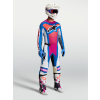 ALPINESTARS Motokrosový dres Techstar Maven 2027 – biela/koralová Hot Coral/modrá Blithe