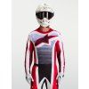 ALPINESTARS Motokrosový dres Techstar Maven 2027 – ohnivočervená/biela/levanduľová/čierna