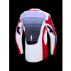 ALPINESTARS Motokrosový dres Techstar Maven 2027 – ohnivočervená/biela/levanduľová/čierna