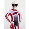 ALPINESTARS Motokrosový dres Techstar Maven 2027 – ohnivočervená/biela/levanduľová/čierna