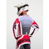 ALPINESTARS Motokrosový dres Techstar Maven 2027 – ohnivočervená/biela/levanduľová/čierna