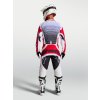 ALPINESTARS Motokrosový dres Techstar Maven 2027 – ohnivočervená/biela/levanduľová/čierna