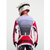 ALPINESTARS Motokrosový dres Techstar Maven 2027 – ohnivočervená/biela/levanduľová/čierna
