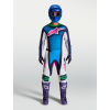 ALPINESTARS Motokrosový dres Techstar Maven 2027 – biela/modrá Blithe/zelená fluo
