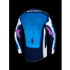 ALPINESTARS Motokrosový dres Techstar Maven 2027 – biela/modrá Blithe/zelená fluo