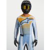 ALPINESTARS Motokrosový dres Techstar Maven 2027 – prašná modrá/mandarínková/čierna