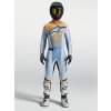 ALPINESTARS Motokrosový dres Techstar Maven 2027 – prašná modrá/mandarínková/čierna