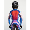 ALPINESTARS Detský motokrosový dres Youth Supertech Maven 2027 – biela/koralová Hot Coral/modrá Blithe