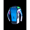 ALPINESTARS Detský motokrosový dres Youth Supertech Maven 2027 – biela/modrá Blithe/zelená fluo