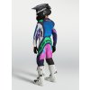 ALPINESTARS Detský motokrosový dres Youth Supertech Maven 2027 – biela/modrá Blithe/zelená fluo