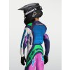 ALPINESTARS Detský motokrosový dres Youth Supertech Maven 2027 – biela/modrá Blithe/zelená fluo