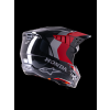ALPINESTARS Motokrosová prilba Honda S-M5 ECE 22.06 – čierna/červená lesklá