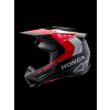 ALPINESTARS Motokrosová prilba Honda S-M5 ECE 22.06 – čierna/červená lesklá