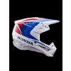 ALPINESTARS Motokrosová prilba Honda S-M5 ECE 22.06 – biela/modrá/červená lesklá