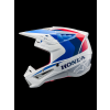 ALPINESTARS Motokrosová prilba Honda S-M5 ECE 22.06 – biela/modrá/červená lesklá
