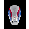 ALPINESTARS Motokrosová prilba Honda S-M5 ECE 22.06 – biela/modrá/červená lesklá