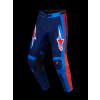 ALPINESTARS Motokrosové nohavice Racer Hunt 2027 – modrá Strong/modrá Deep Blue/ohnivočervená