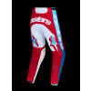 ALPINESTARS Motokrosové nohavice Racer Hunt 2027 – biela/ohnivočervená/modrá UCLA