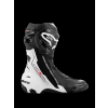 ALPINESTARS Športové odvetrané moto čižmy Supertech R Vented – čierna/biela