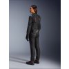 ALPINESTARS Dámska kožená moto bunda Stella Dusk Leather – čierna/ružová Diva/biela