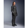 ALPINESTARS Dámska kožená moto bunda Stella Dusk Leather – čierna/biela
