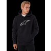 ALPINESTARS Mikina s kapucňou Ageless V3 – čierna/sivá