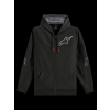 ALPINESTARS Mikina na zips s kapucňou Sessions V3 – čierna/sivá