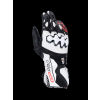 ALPINESTARS Kožené moto rukavice GP Pro R4 – čierna/biela