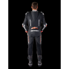ALPINESTARS Kožená moto kombinéza GP-R7 1-Piece – čierna/biela/červená fluo
