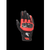 ALPINESTARS Nepremokavé moto rukavice Honda SMX Z Drystar – čierna/jasná červená