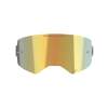 ALPINESTARS Náhradné sklo Supertech Absolute Vision – zlaté zrkadlové