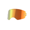 ALPINESTARS Náhradné sklo Supertech Absolute Vision – červené zrkadlové