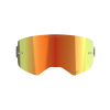 ALPINESTARS Náhradné sklo Supertech Absolute Vision – červené zrkadlové