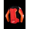 ALPINESTARS Odvetraná športová moto bunda T-GP Air – jasná červená/červená fluo/čierna